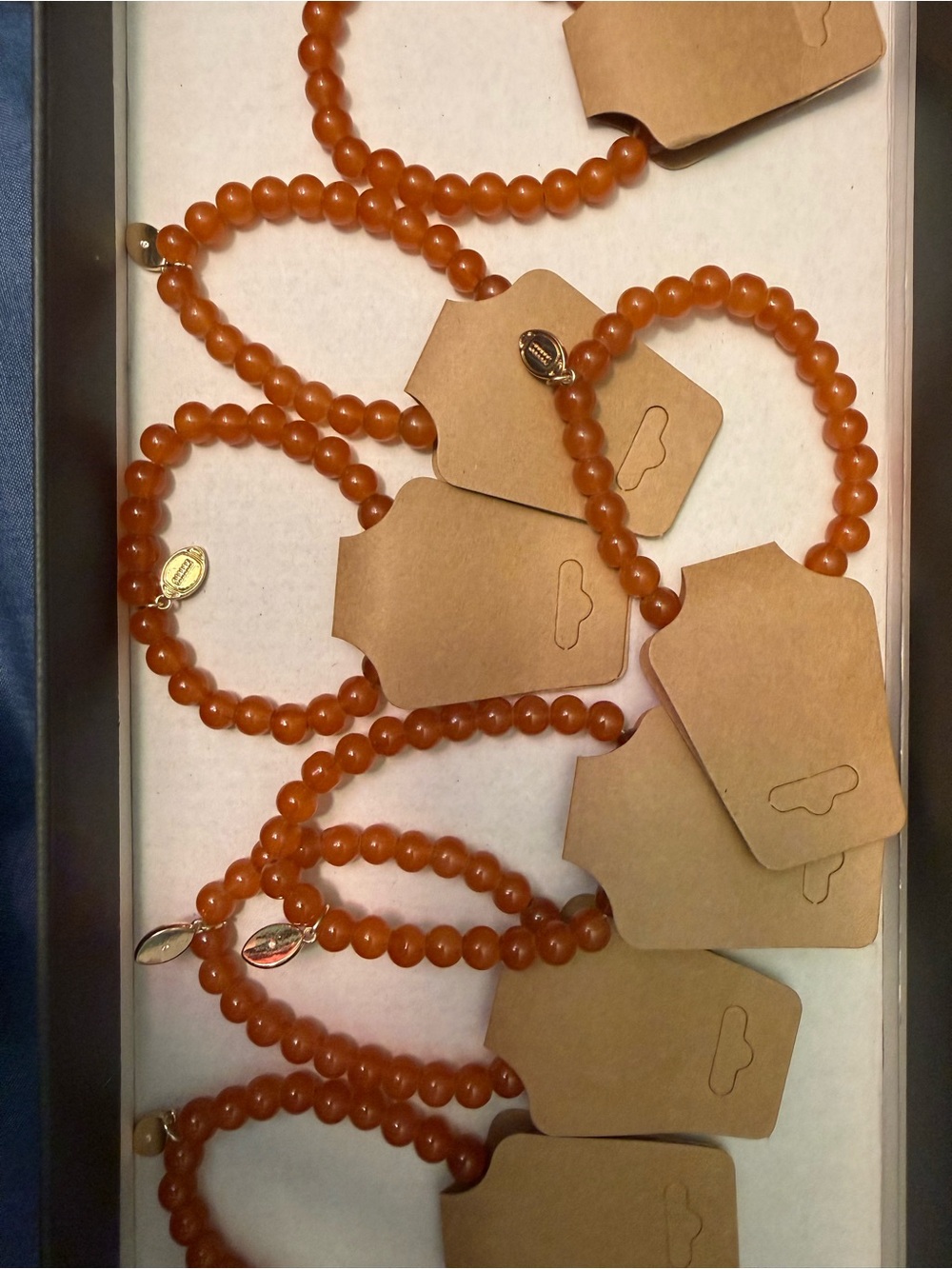 Football Bracelets $5 each or 7/$25